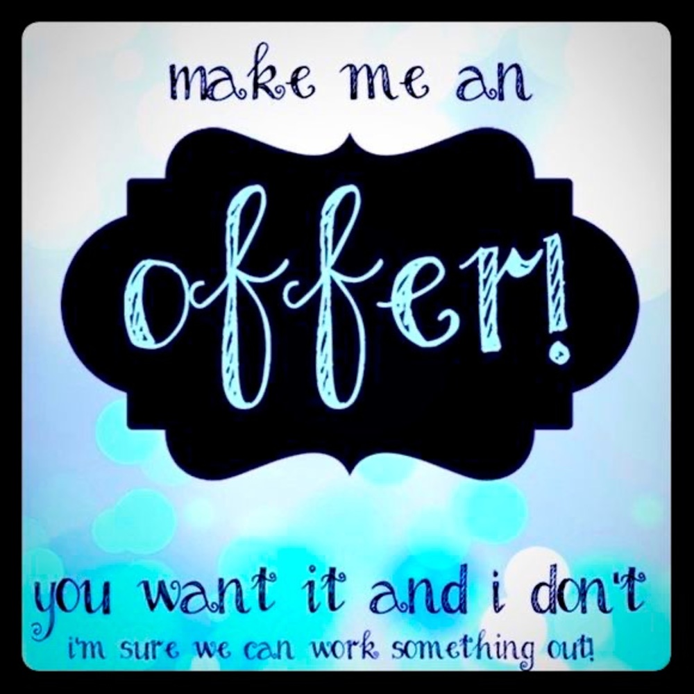 Let’s negotiate! :)
